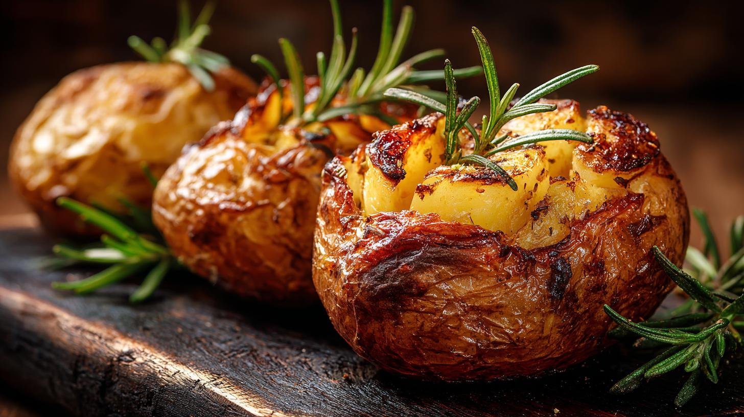 Patate al forno con rosmarino croccanti e dorate