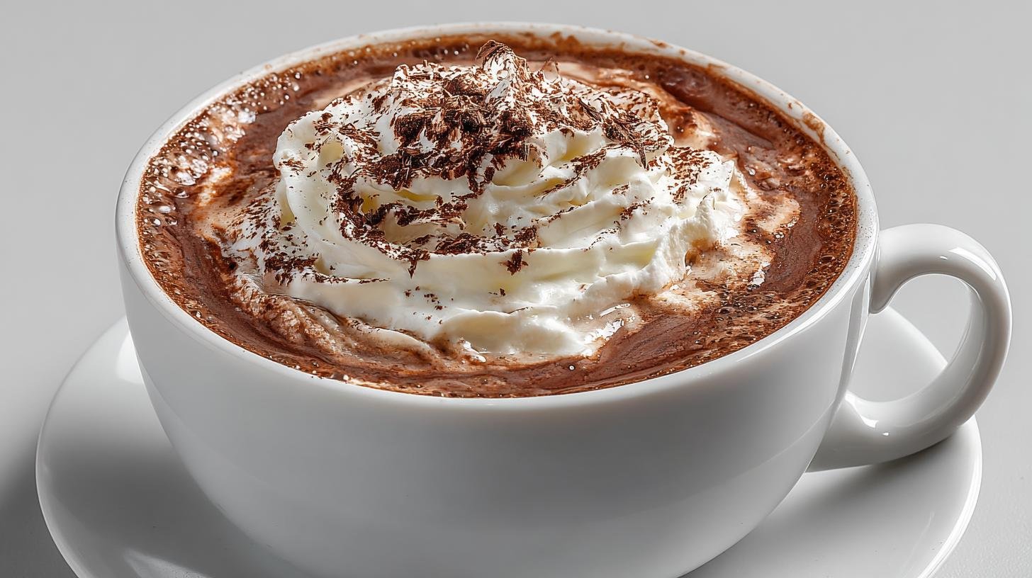 Coppa al cacao con panna semplice e veloce