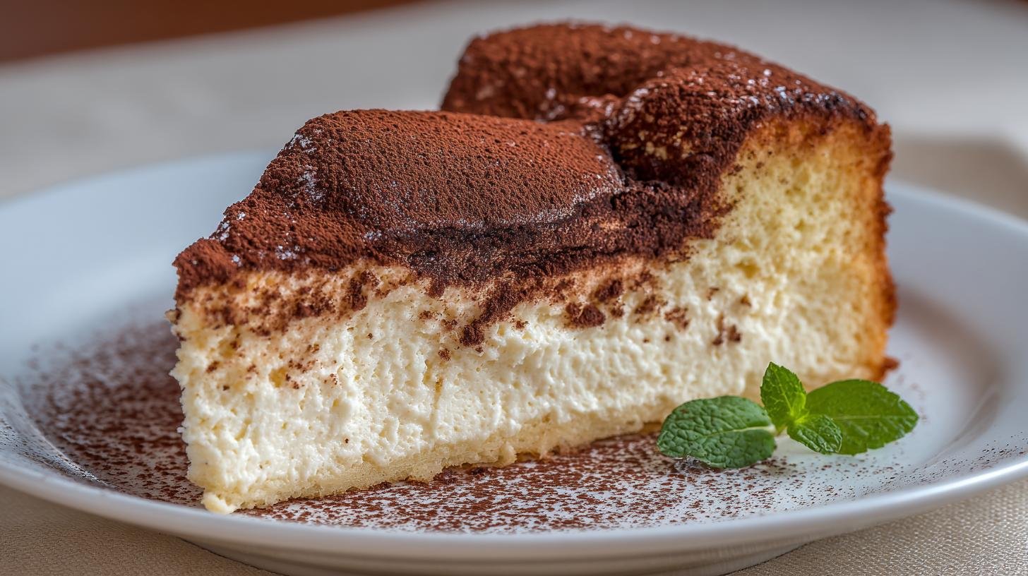 Torta alla ricotta con cacao soffice e dolce