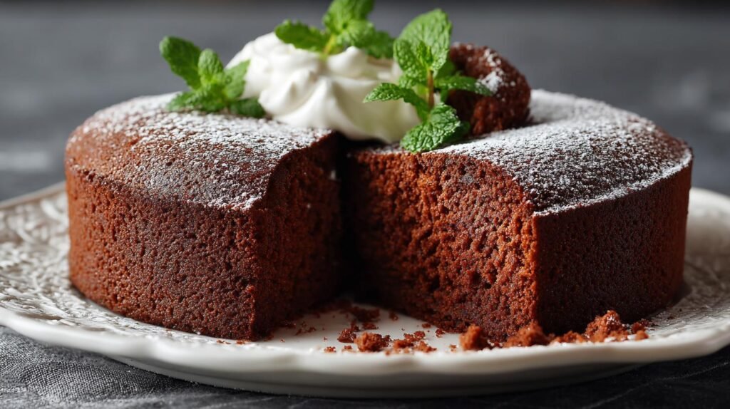 Torta al cacao con latte soffice senza burro