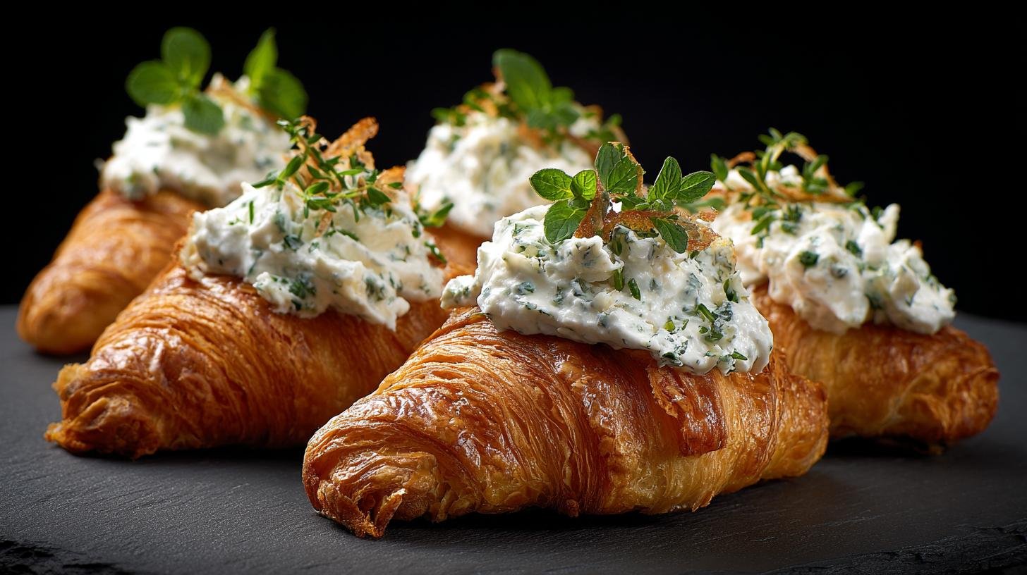 Crostini con crema di ricotta e erbe veloci