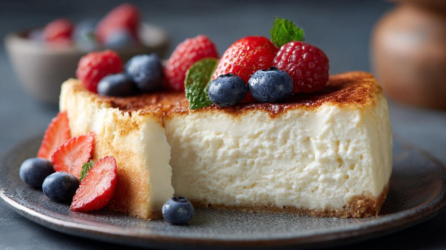 Cheesecake classica con ricotta e vaniglia pronta senza stress