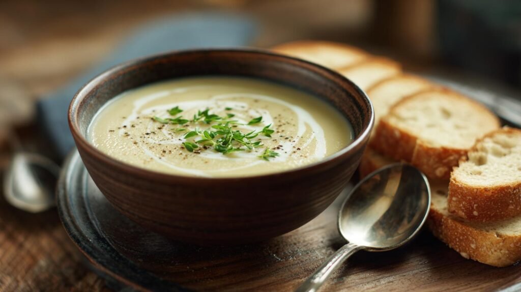 Zuppa di cavolfiore con patate cremosa pronta in 25 minuti